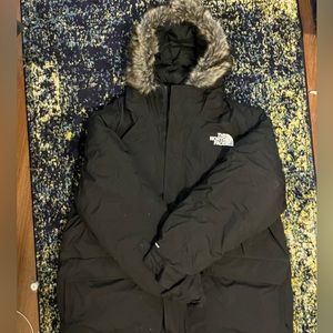 Black North Face Parka